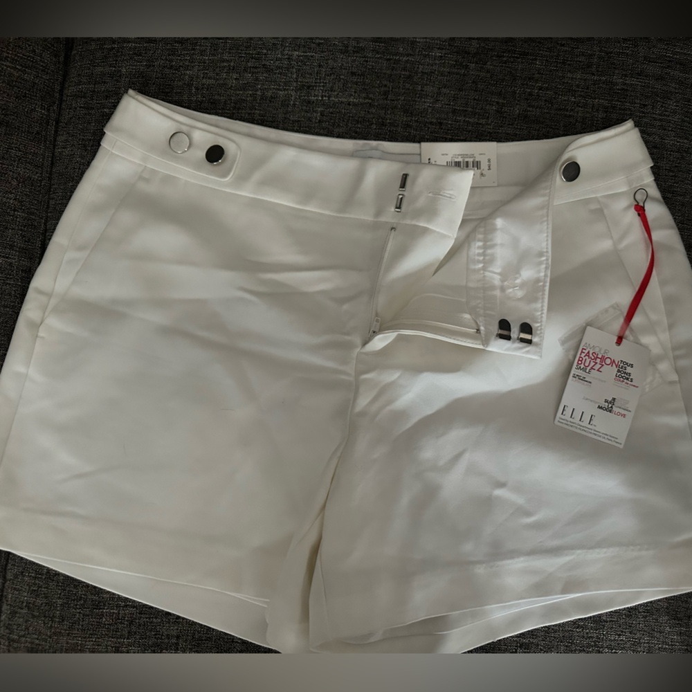 Women's White Shorts